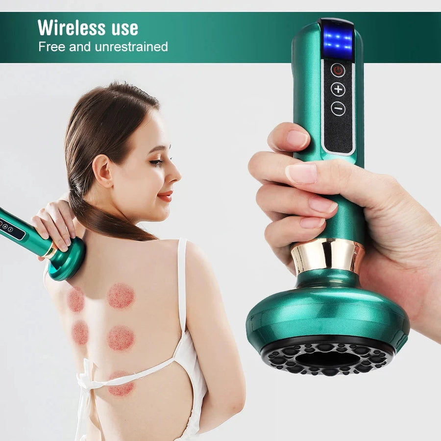 6 Gear Electric Cupping Massager Gua Sha Anti Cellulite Device DealNede™