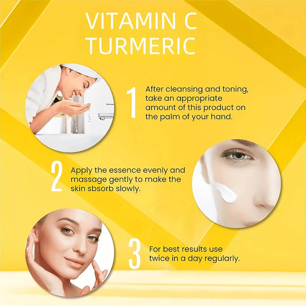 Turmeric Vitamin C Face Cream Brightening Moisturizing Skincare DealNede™