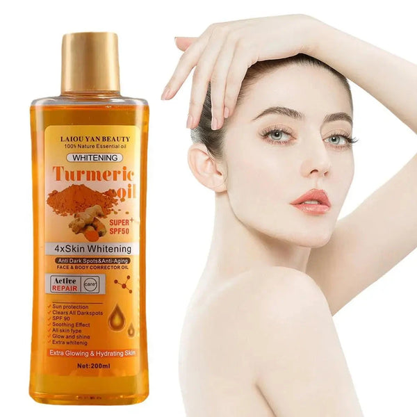 200ml Turmeric Essential Oil for Face & Body Moisturizing Hydration DealNede™