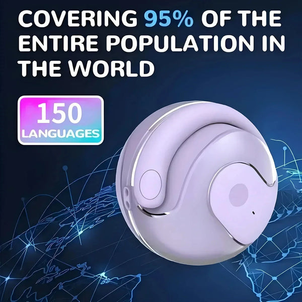 AI Translator Headphones Bluetooth 5.3 144-Language Earbuds DealNede™