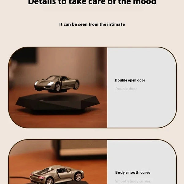 Magnetic Levitating Car with Metal Base 360° Free Rotation DealNede™