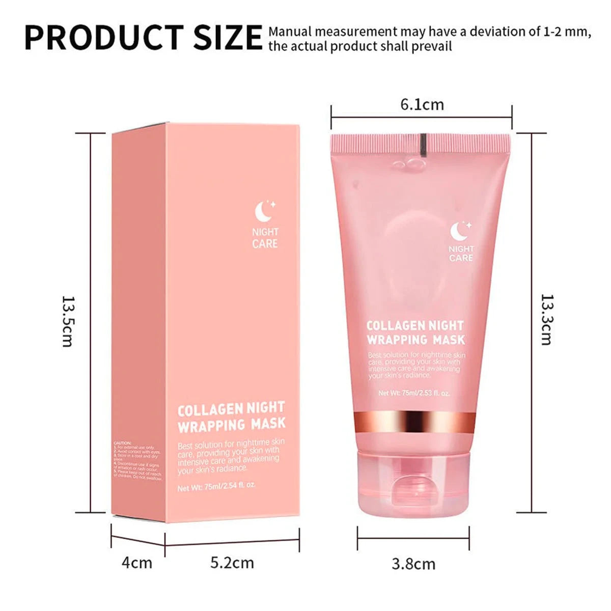 Collagen Peel-Off Face Mask Hydrating Firming Brightening Skin Care DealNede
