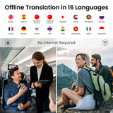 Wooask A8 Translator Earbuds – ChatGPT AI Touchscreen Earphones DealNede™