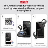 MINISO M98 Translator Earphone AI Wireless Headphones DealNede™