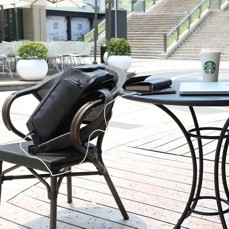 Solar Panel Backpack – Smart USB Anti-Theft Laptop Bag DealNede™