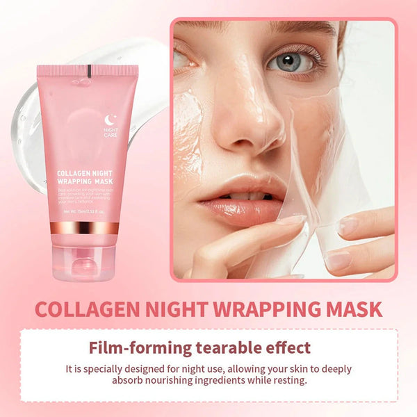 Collagen Peel-Off Face Mask Hydrating Firming Brightening Skin Care DealNede