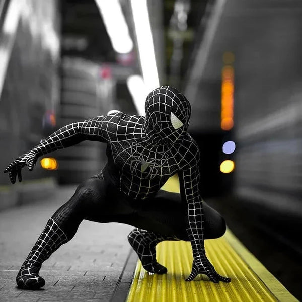 Adult Man Spiderman Costume Tobey Maguire Cosplay Bodysuit DealNede™