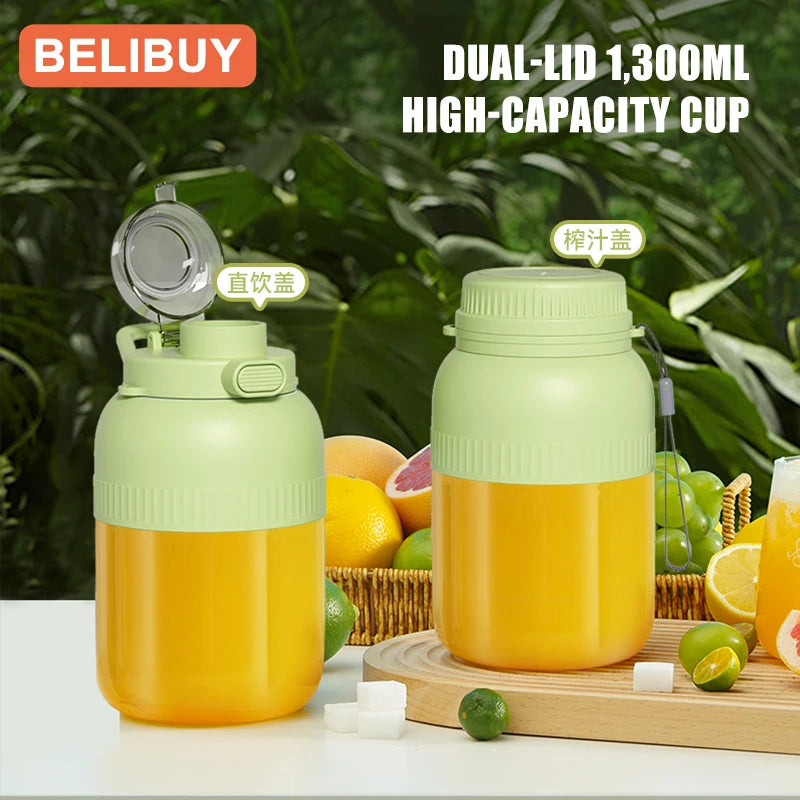 500/1300ML Electric Juicer Cup 6 Blades Blender Milkshake Machine USB Portable Fruit Milk Mixing Tool Mini Fresh Juice Blender DealNede™