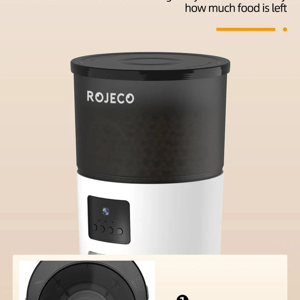 Luxury Smart Pet Feeder with Camera WiFi App Control DealNede