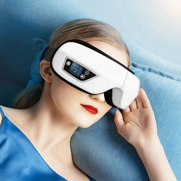 Smart Portable Vibration Eye Massager Airbag Compress Eye Care Tool Bluetooth Music Eye Massage Eye Relax Fatigue Sleepping Mask DealNede™