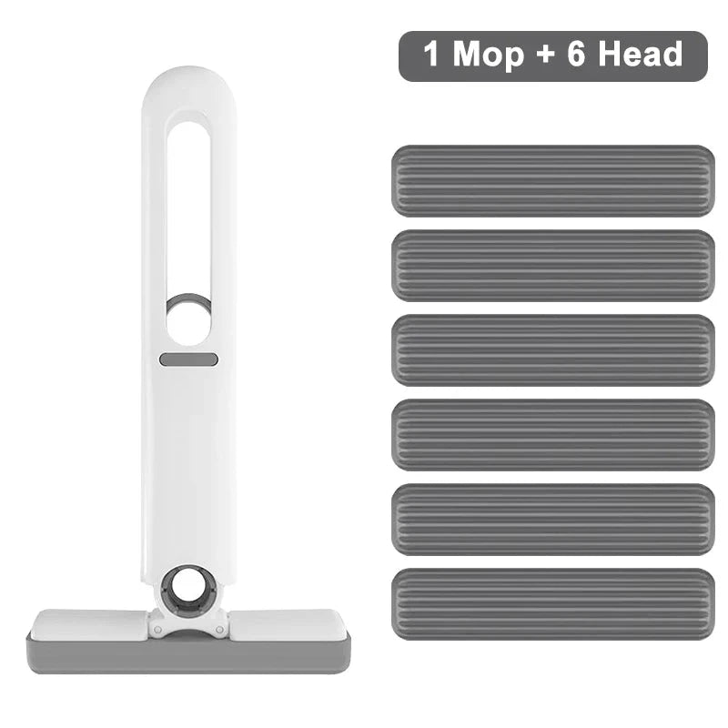 Portable Mini Cleaning Mop – Self-Squeeze Wet & Dry Sponge Mop DealNede™