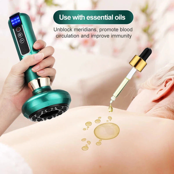 6 Gear Electric Cupping Massager Gua Sha Anti Cellulite Device DealNede™