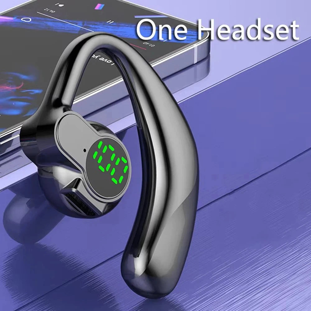 Bluetooth 5.4 Wireless Headset Noise Reduction Sports Earphones DealNede™