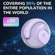 AI Translator Headphones Bluetooth 5.3 144-Language Earbuds DealNede™