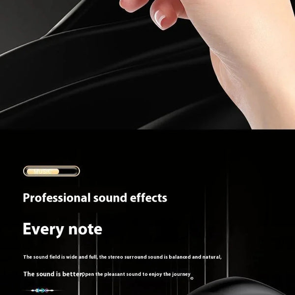 Wireless Headphones with Touch Screen Noise Cancelling Sports Headset DealNede™