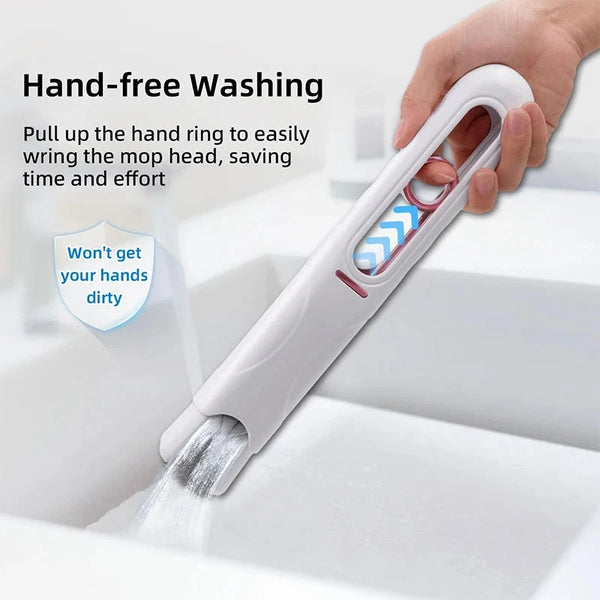 Portable Mini Cleaning Mop – Self-Squeeze Wet & Dry Sponge Mop DealNede™