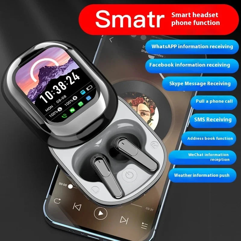 AI Translation Headset 2025 Wireless Bluetooth Smart Touch Earbuds DealNede™