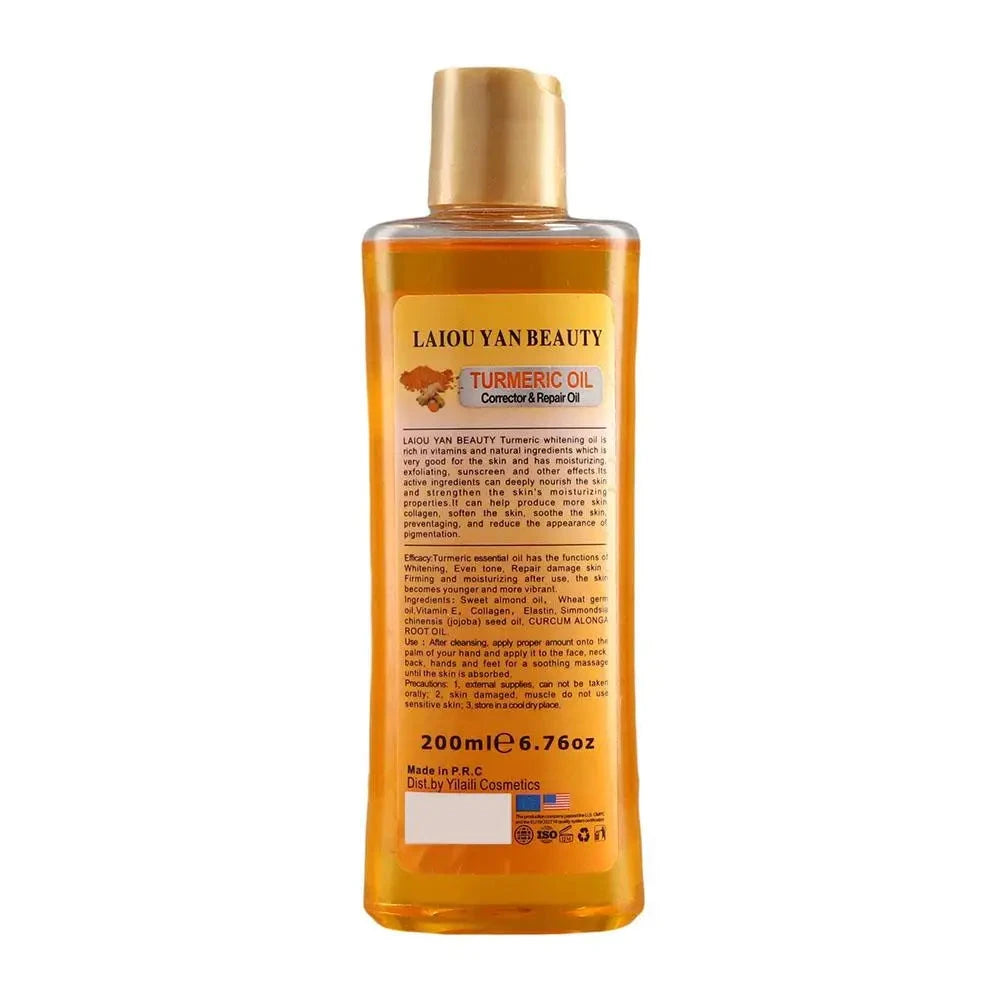 200ml Turmeric Essential Oil for Face & Body Moisturizing Hydration DealNede™