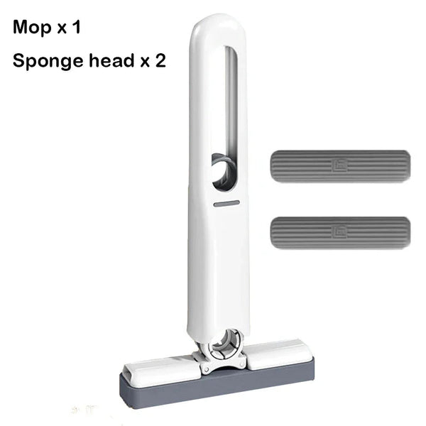 Handheld Mop Multifunctional Small Desktop Mop Handheld Hands-free Washing Sponge Kitchen Hands Free Sponge Absorbs Water Mop DealNede™