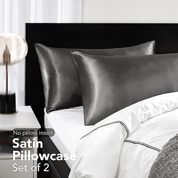 Satin Silk Pillowcase for Hair and Skin- 2pcs DealNede