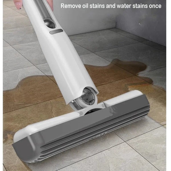 Handheld Mop Multifunctional Small Desktop Mop Handheld Hands-free Washing Sponge Kitchen Hands Free Sponge Absorbs Water Mop DealNede™