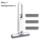 Handheld Mop Multifunctional Small Desktop Mop Handheld Hands-free Washing Sponge Kitchen Hands Free Sponge Absorbs Water Mop DealNede™