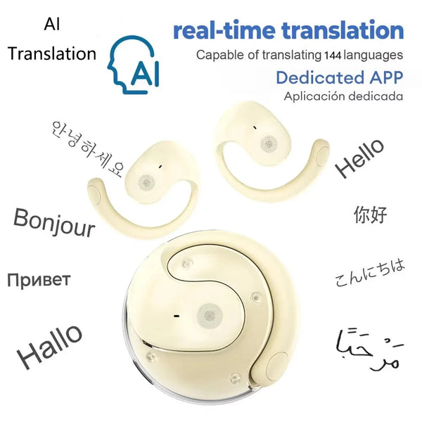 Wireless BT Earbuds Real-Time Bluetooth In-Ear Sports Headphones DealNede™