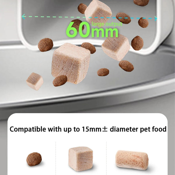 Smart Automatic Cat Feeder 1080P Camera WiFi App Control DealNede