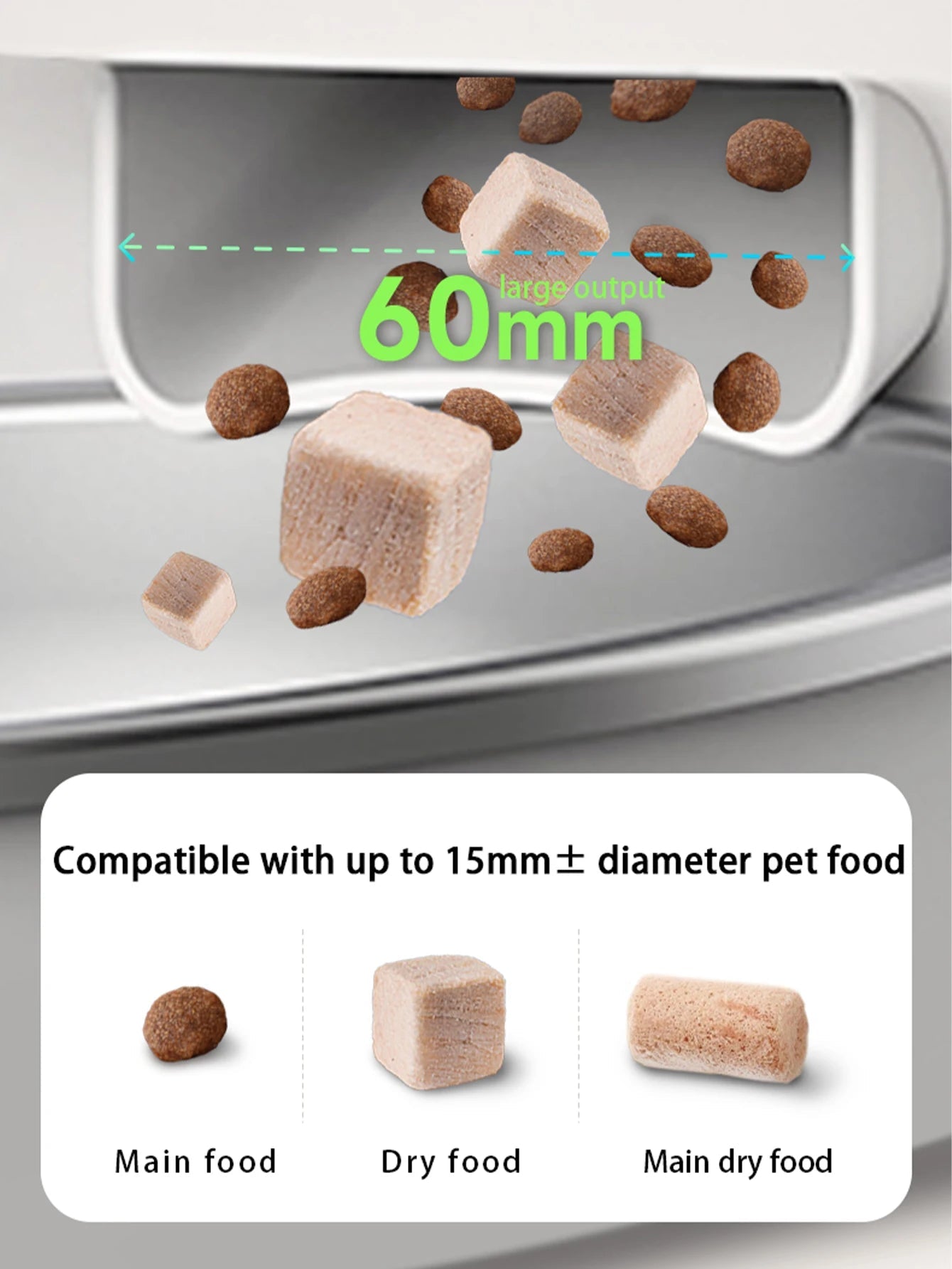 FURPIPI 4L Smart Automatic Cat Feeder with 1080P Camera, 2.4G/5G WiFi, App Control, Two-Way Audio & Stainless Steel Bowl for Cats & Dogs DealNede