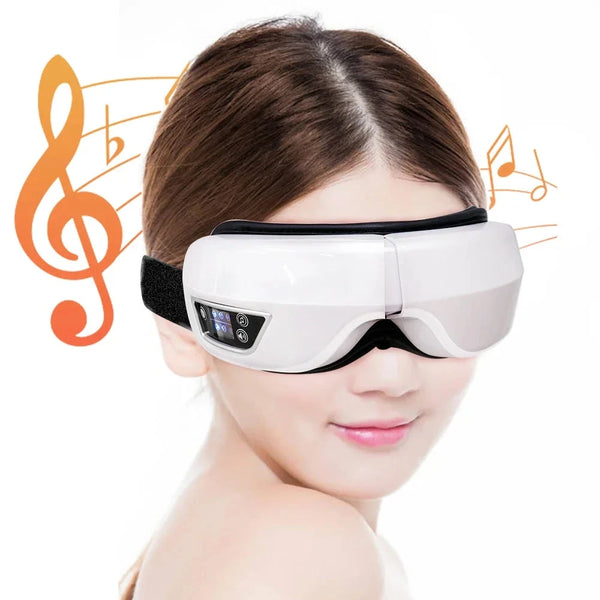 Smart Portable Vibration Eye Massager Airbag Compress Eye Care Tool Bluetooth Music Eye Massage Eye Relax Fatigue Sleepping Mask DealNede™