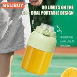 500/1300ML Electric Juicer Cup 6 Blades Blender Milkshake Machine USB Portable Fruit Milk Mixing Tool Mini Fresh Juice Blender DealNede™