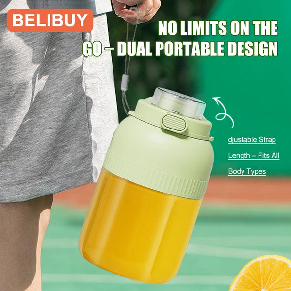 500/1300ML Electric Juicer Cup 6 Blades Blender Milkshake Machine USB Portable Fruit Milk Mixing Tool Mini Fresh Juice Blender DealNede™