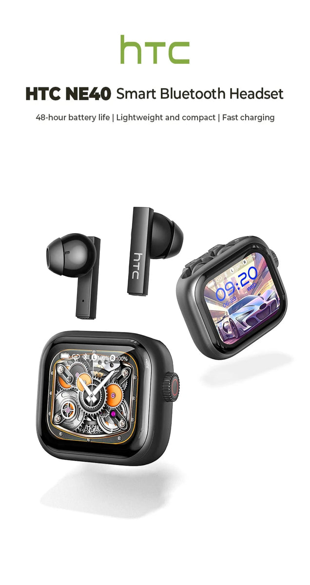 HTC NE40 Earphones – Bluetooth V6 TWS AI Translator Headphones DealNede™