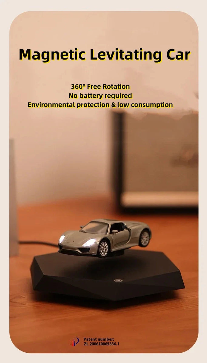 Magnetic Levitating Car with Metal Base 360° Free Rotation DealNede™
