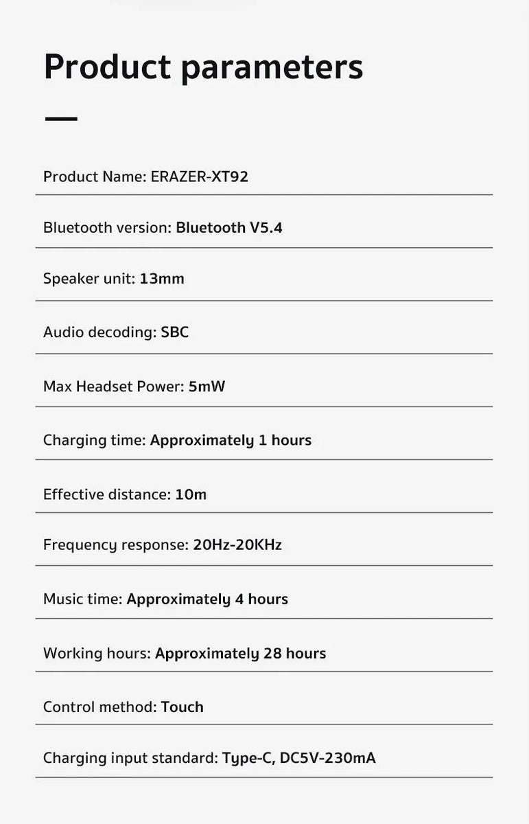 Translator Earphones] Erazer XT92 PRO Real-Time Translator DealNede™