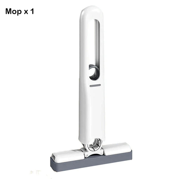 Handheld Mop Multifunctional Small Desktop Mop Handheld Hands-free Washing Sponge Kitchen Hands Free Sponge Absorbs Water Mop DealNede™