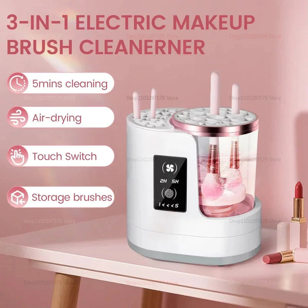 Automatic Makeup Brush Cleaner Electric Drying Machine DealNede™