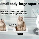 DOEL 65L Self-Cleaning Cat Litter Box App Control, ONLY Supports 2.4G WiFi w/Litter Mat&Trash Bags, Fit for Tofu & Mixed Litter DealNede™