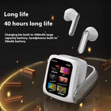 Wireless Headphones with Touch Screen Noise Cancelling Sports Headset DealNede™