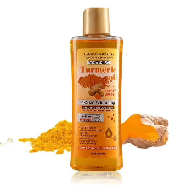200ml Turmeric Essential Oil for Face & Body Moisturizing Hydration DealNede™
