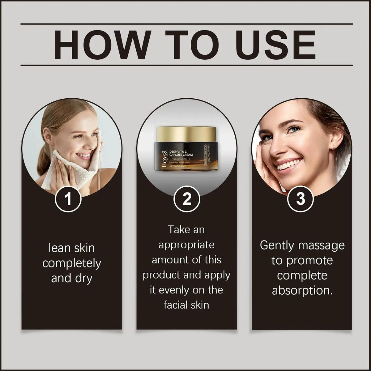 Deep Vitamin C Golden Capsule Hydrating Face Moisturizer DealNede™