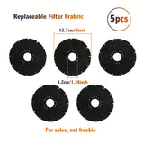 Smart Ashtray Air Purifier,Remove Secondhand Smoke and Tobacco Odor Instantly,Batteries Not Included, Ring Aromatherapy Tablets DealNede™