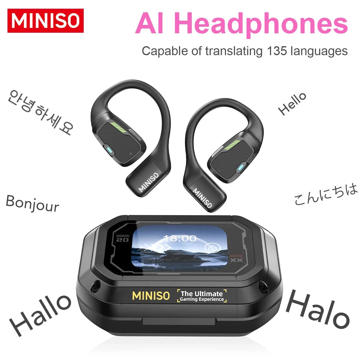 MINISO M98 Translator Earphone AI Wireless Headphones DealNede™