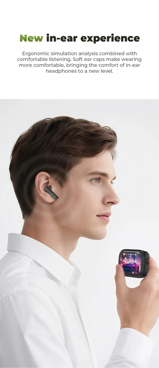 HTC NE40 Earphones – Bluetooth V6 TWS AI Translator Headphones DealNede™