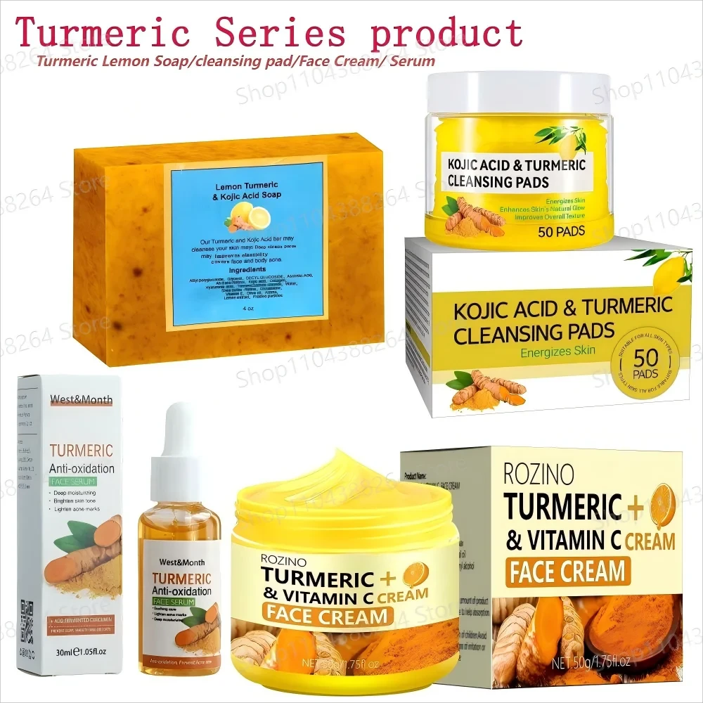 Turmeric Lemon Soap Brightening Natural Face and Body Cleanser DealNede™