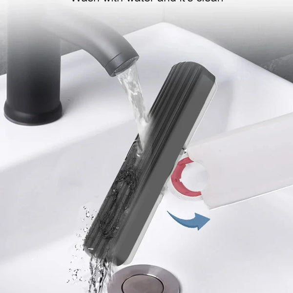 Portable Mini Cleaning Mop – Self-Squeeze Wet & Dry Sponge Mop DealNede™