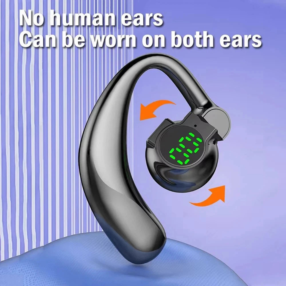 Bluetooth 5.4 Wireless Headset Noise Reduction Sports Earphones DealNede™