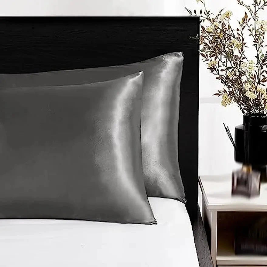 Satin Silk Pillowcase for Hair and Skin- 2pcs DealNede