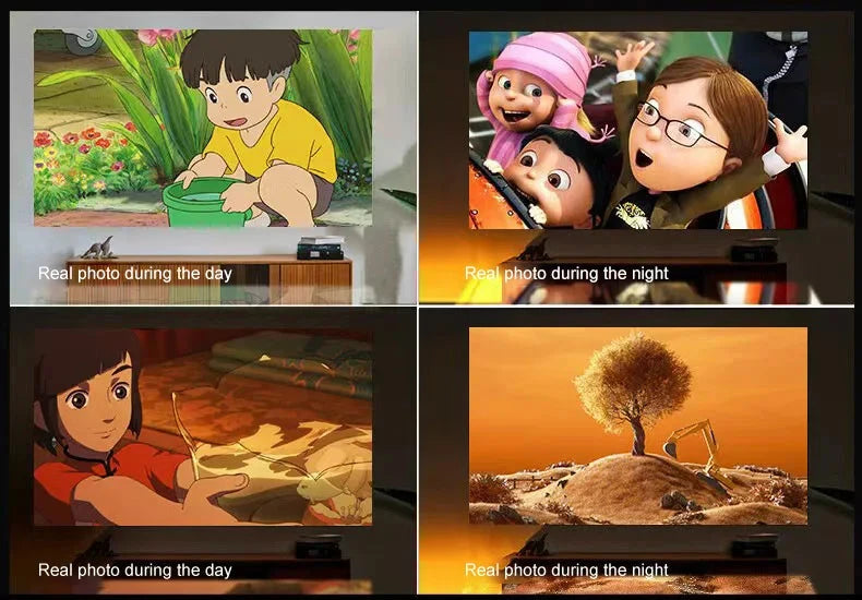 Yinzam HY600 Interactive Protable Projector 300ANSI BT5.0 WiFi Video Projector with Auto Focus Keystone for Meeting Education DealNede™