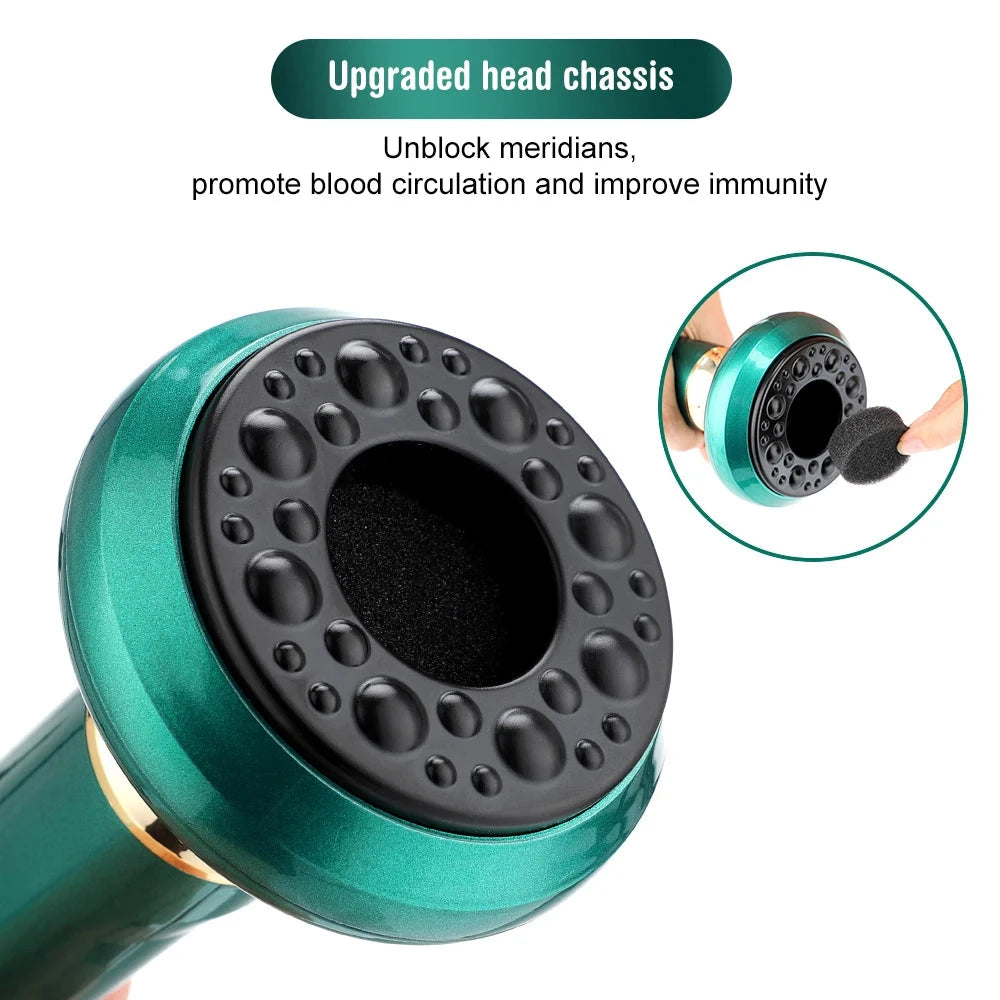 6 Gear Electric Cupping Massager Gua Sha Anti Cellulite Device DealNede™